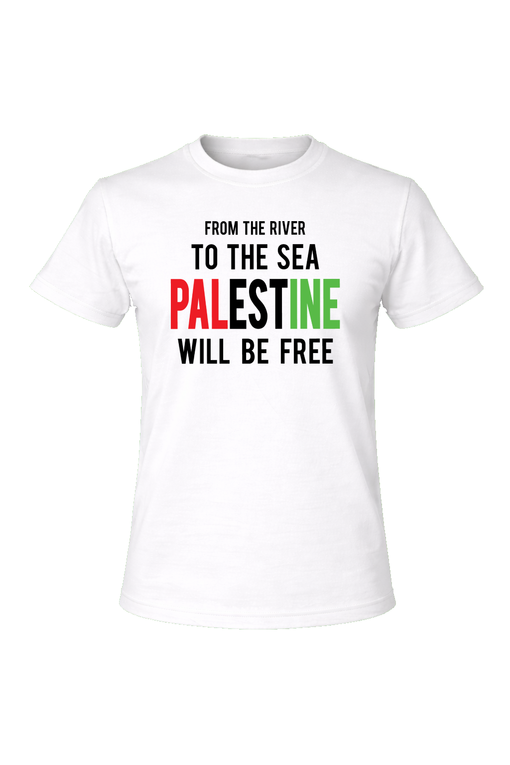 T-SHIRT «  FROM THE RIVER TO THE SEA »