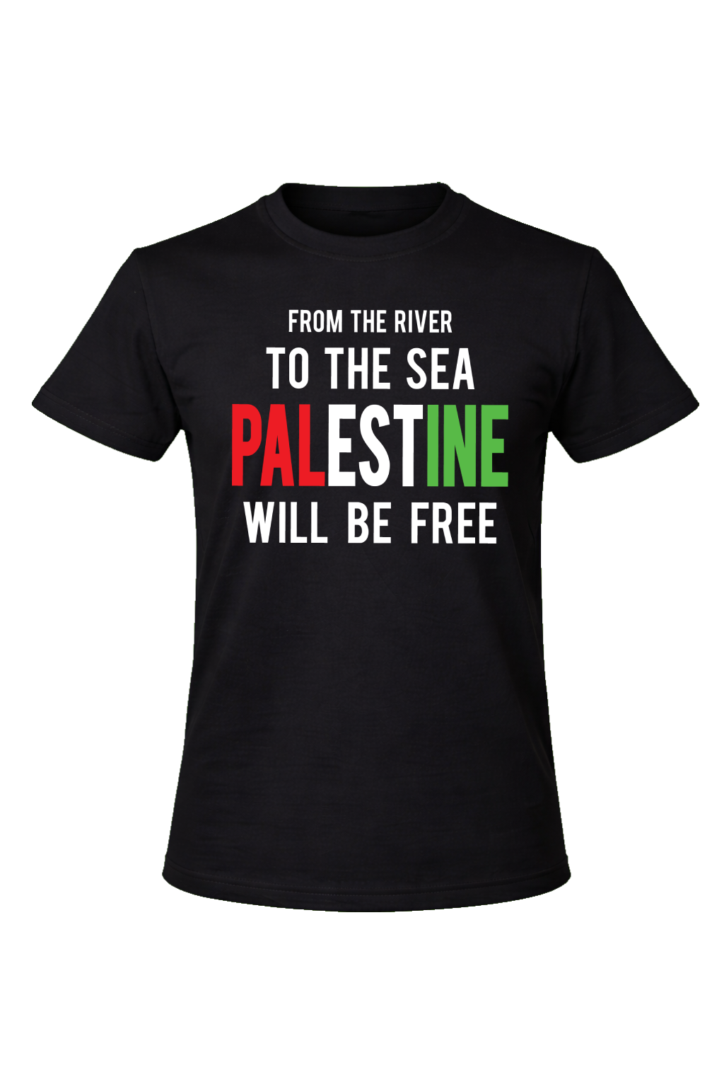 T-SHIRT «  FROM THE RIVER TO THE SEA »