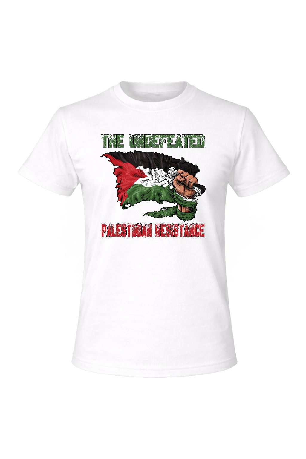 T-Shirt " The Undefeated Palestinian Army"